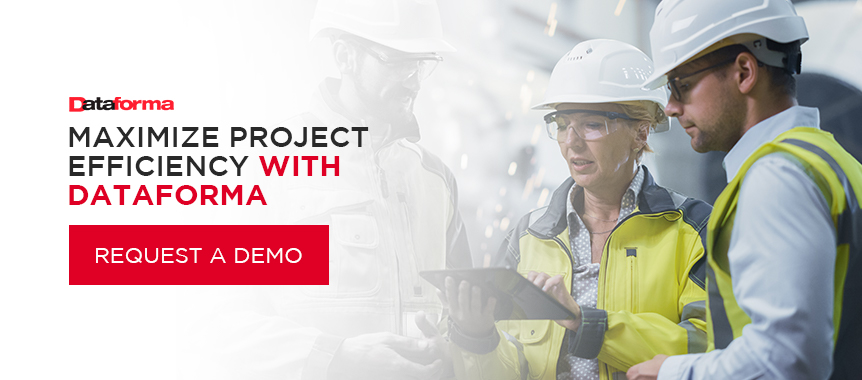 Request a demo with dataforma