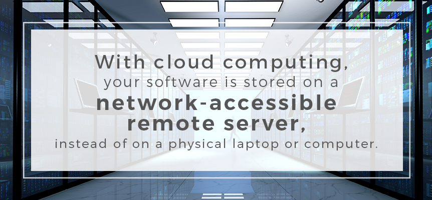 definition of cloud computing