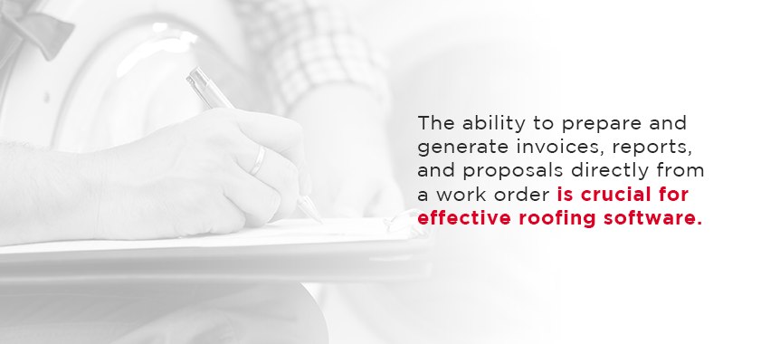 effective commercial roofing software